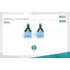 Patch cord U/UTP kat.5e PVC 2m zielony-7804912