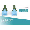 Patch cord U/UTP kat.5e PVC 10m Zielony -7805030