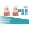 Patch cord S/FTP kat.6 LS0H 1m Szary-7805084