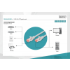 Patch cord S/FTP kat.6 LS0H 3m Szary-7805095