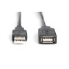 Kabel przedłużający USB 2.0 HighSpeed Typ USB A/USB A M/Ż aktywny, czarny 15m-7805185