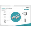 Patch cord S/FTP kat.6LS0H 10m Szary-7805204