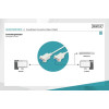 Kabel połączeniowy RS232 null-modem Typ DSUB9/DSUB9 Ż/Ż 3m szary-7805229