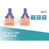 Patch cord U/UTP kat.6 PVC 1m Niebieski-7806030