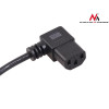 Kabel zasilający kątowy 3 pin 3M wtyk EU MCTV-803-7806115