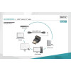 Adapter HDMI HighSpeed z Ethernetem 4K 60Hz UHD Typ HDMI A kątowy/HDMI A M/Ż czarny-7806315