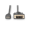 Kabel adapter HDMI Standard 1080p 60Hz FHD Typ HDMI A/DVI-D (18+1) M/M 3m czarny-7806330