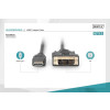 Kabel adapter HDMI Standard 1080p 60Hz FHD Typ HDMI A/DVI-D (18+1) M/M 3m czarny-7806331