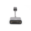 Kabel adapter Displayport z zatrzaskiem 1080p 60Hz FHD Typ DP/DVI-I (24+5) M/Ż 0,15m czarny-7806364