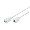 Kabel połączeniowy RS232 null-modem Typ DSUB9/DSUB9 Ż/Ż 1,8m Szary-7806397