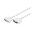 Kabel przedłużający LPT Typ DSUB25/DSUB25 M/Ż 2m Szary-7806409
