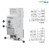 Automat schodowy na szynę DIN GB114 2300W-7807379