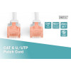 Patch cord nieekranowany U/UTP Kat.6 AWG 26/7 miedź LSOH 10,0m Szary-7807454