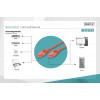 Patch cord nieekranowany U/UTP Kat.6 AWG 26/7 miedź LSOH 0,5m Czerwony-7807458