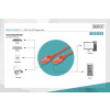 Patch cord nieekranowany U/UTP Kat.6 AWG 26/7 miedź LSOH 5,0m Czerwony-7807478