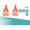 Patch cord nieekranowany U/UTP Kat.6 AWG 26/7 miedź LSOH 5,0m Czerwony-7807479