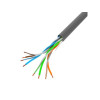 Kabel LAN UTP 100Mb/s 305m drut cca szary-7807723