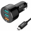 CC-T11 ładowarka samochodowa 3xUSB Quick Charge 3.0 | 7.8A | 42W + kabel USB-C-7808071