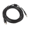Kabel USB 2.0 AM-BM 5M Ferryt czarny-7809009