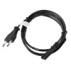 Kabel zasilający EURO (radiowy) CEE 7/16 - IEC 320 C7 1.8M czarny-7809071