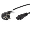 Kabel zasilający Laptop (MIKI) IEC 7/7 - IEC 320 C5 1.8M VDE czarny-7809073
