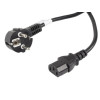 Kabel zasilający CEE 7/7 - IEC 320 C13 VDE 10M czarny-7809122