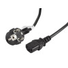 Kabel zasilający CEE 7/7 - IEC 320 C13 VDE 3M czarny-7809126