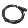 Przedłużacz kabla zasilającego IEC 320 C13 - C14 VDE 3M czarny-7809139