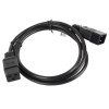 Przedłużacz kabla zasilającego IEC 320 C19 - C20 VDE 1.8M VDE czarny-7809143