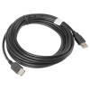 Przedłużacz kabla USB 2.0 AM-AF czarny 5M-7809190