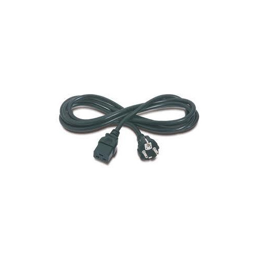 Przewód zasilający 16A 230V C19 TO SCHUKO AP9875-7804050