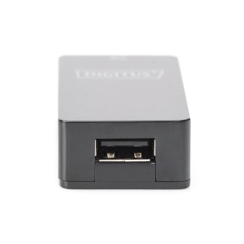 Przedłużacz/Extender USB 1.1 po skrętce Cat.5e/6 UTP/SFP do 45m, czarny, 20cm-7804271