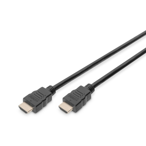 Kabel połączeniowy HDMI HighSpeed z Ethernetem 4K 60Hz UHD Typ HDMI A/HDMI A M/M 1m Czarny-7804434