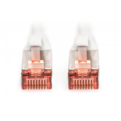 Patch cord S/FTP kat.6 LS0H 0,5m Szary-7805075