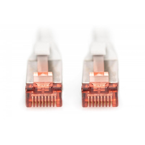 Patch cord S/FTP kat.6 LS0H 1m Szary-7805081