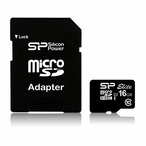 microSDHC 16GB CL10/UHS-1 40/15 MB/s Elite + adapter-7805147