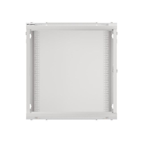 Szafa instalacyjna wisząca 19'' 12U 600X600mm szara (drzwi szklane)-7805736