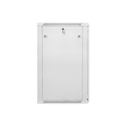 Szafa instalacyjna wisząca 19 22U 600X600mm szara (drzwi szklane)-7805806