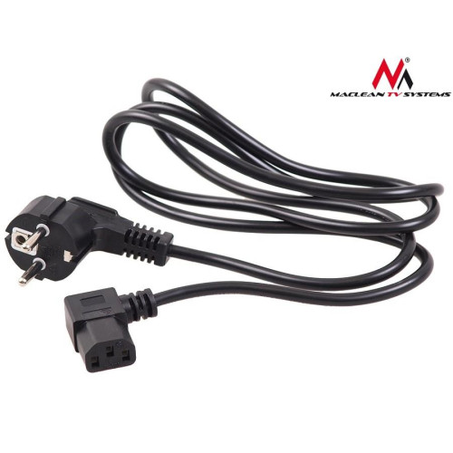 Kabel zasilający kątowy 3 pin 3M wtyk EU MCTV-803-7806114