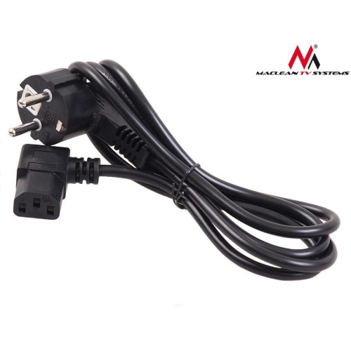 Kabel zasilający kątowy 3 pin 3M wtyk EU MCTV-803-7806116