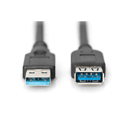 Kabel przedłużający USB 3.1 Gen.1 SuperSpeed 5Gbps Typ USB A/USB A M/Ż 3m Czarny-7806260