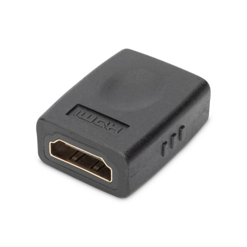 Adapter HDMI HighSpeed z Ethernetem 4K 60Hz UHD Typ HDMI A/HDMI A Ż/Ż czarny-7806303