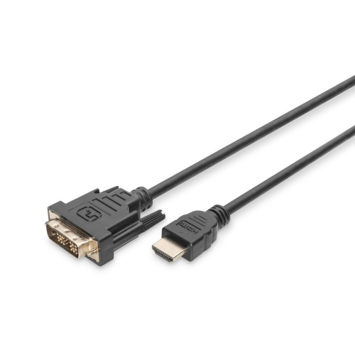 Kabel adapter HDMI Standard 1080p 60Hz FHD Typ HDMI A/DVI-D (18+1) M/M 3m Czarny-1042049