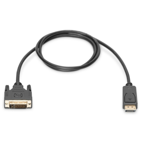 Kabel adapter Displayport z zatrzaskiem 1080p 60Hz FHD Typ DP/DVI-D (24+1) M/M 3m czarny-7806352