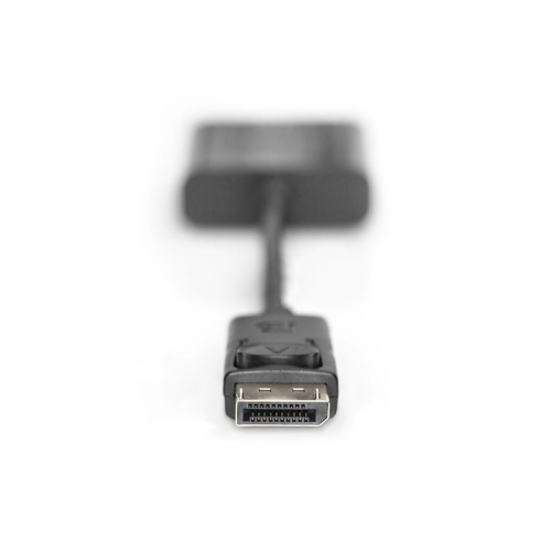 Kabel adapter Displayport z zatrzaskiem 1080p 60Hz FHD Typ DP/DSUB15 M/Ż 0,15m Czarny-7806371