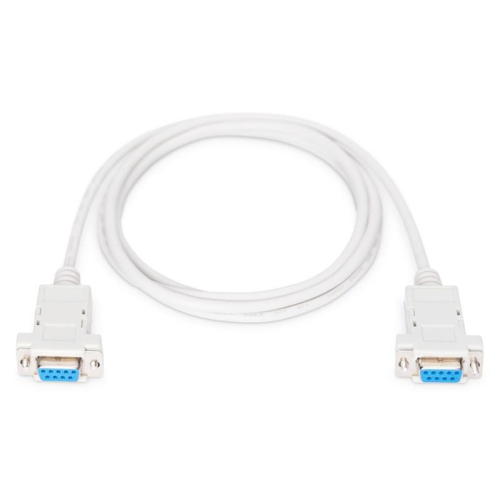 Kabel połączeniowy RS232 null-modem Typ DSUB9/DSUB9 Ż/Ż 1,8m Szary-7806399