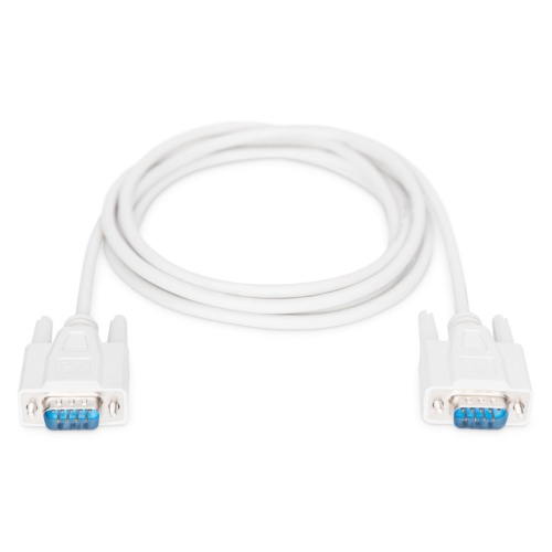Kabel połączeniowy RS232 1:1 Typ DSUB9/DSUB9 M/M 2m beżowy-7806408