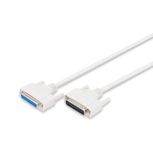 Kabel przedłużający LPT Typ DSUB25/DSUB25 M/Ż 2m Szary-7806409