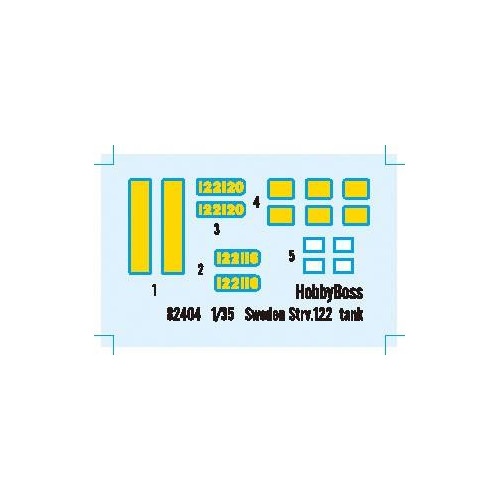 Model plastikowy Szwedzki czołg Strv.122-7806565