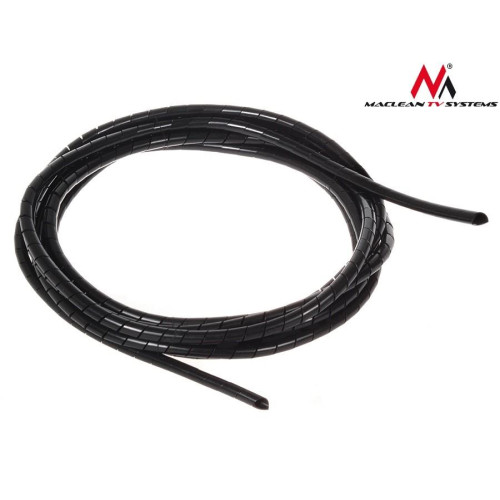 Osłona maskująca na kable MCTV-684 B (5*6mm) 3m Spirala Czarna-7807088